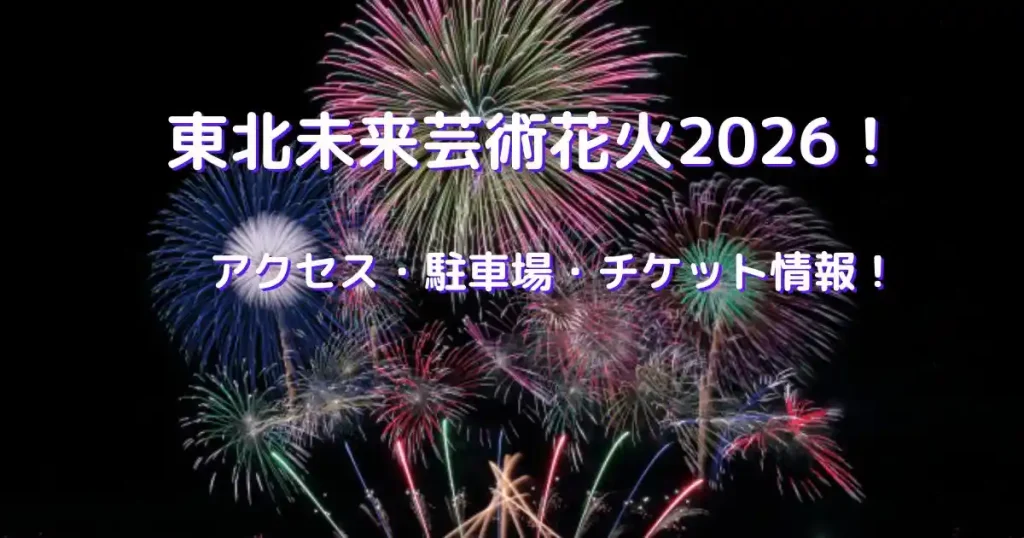東北未来芸術花火